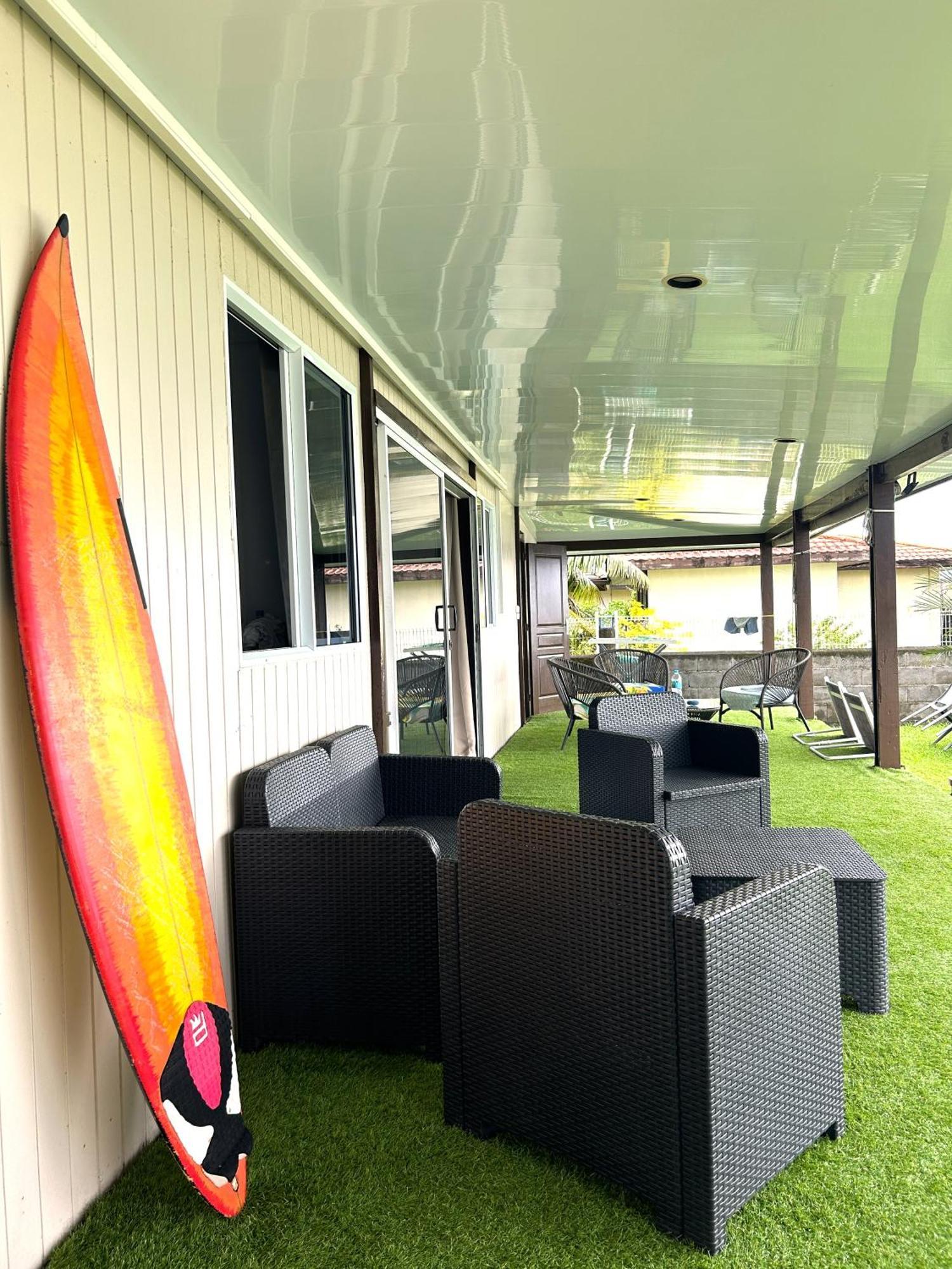 Hava'E Lodge Teahupoo المظهر الخارجي الصورة